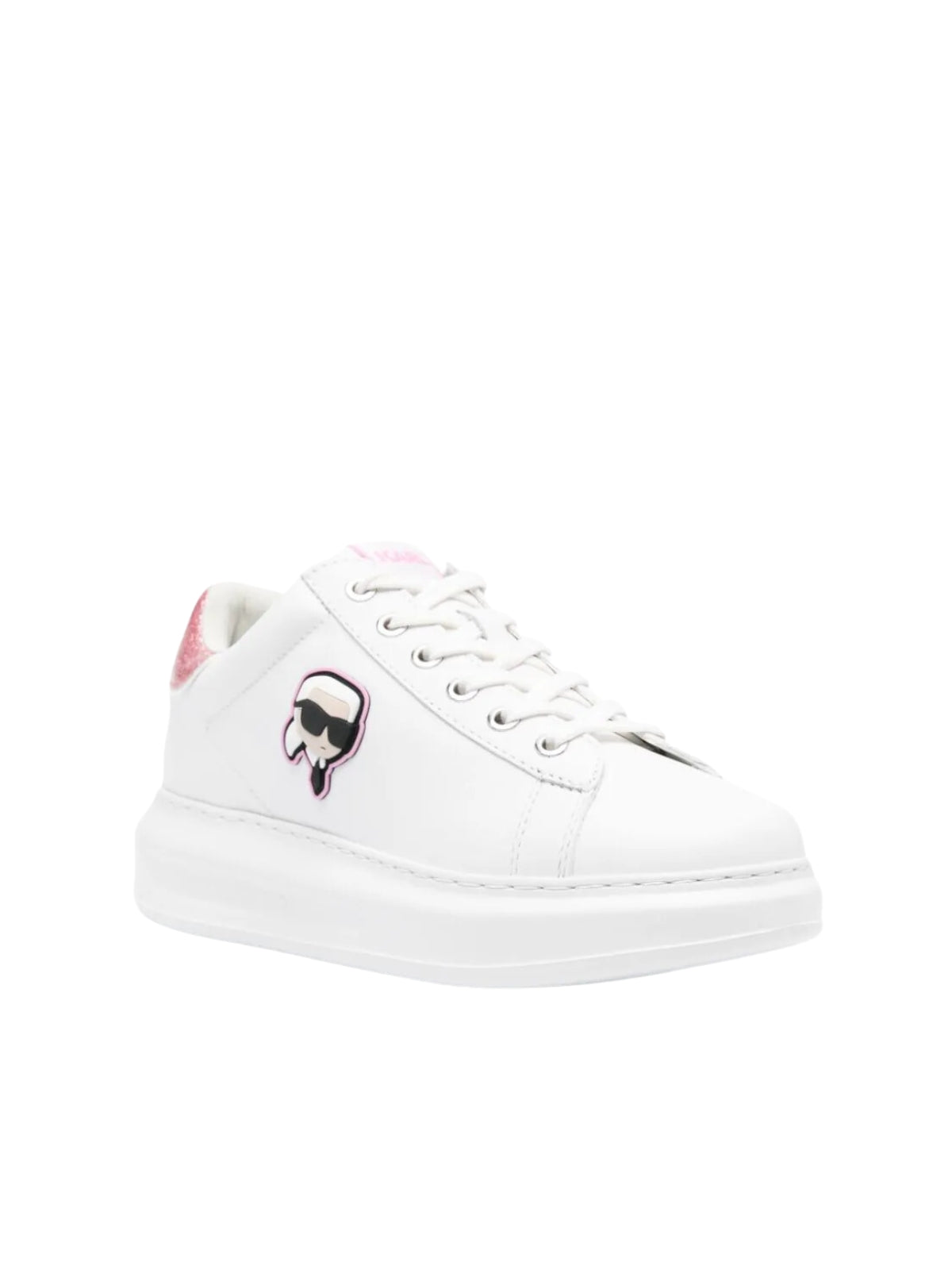 Karl Lagerfeld Sneaker Ladies Kapri Karl White-Pink