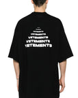 Vetements T-Shirt Multi Logo Black - 2