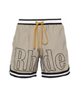 Rhude Shorts Basketball Swim Khaki
