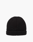 Y-3 Beanie Knit Logo Black