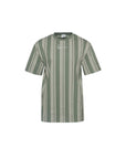 Karl Kani T-Shirt Striped Logo Green