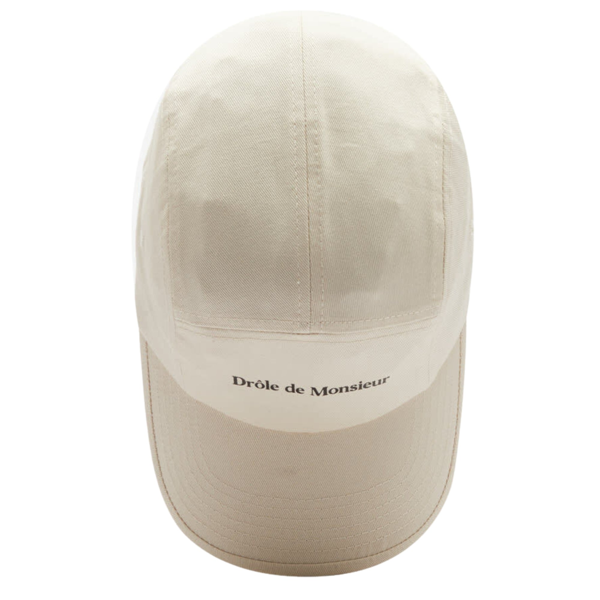 Drole De Monsieur Cap Logo Beige