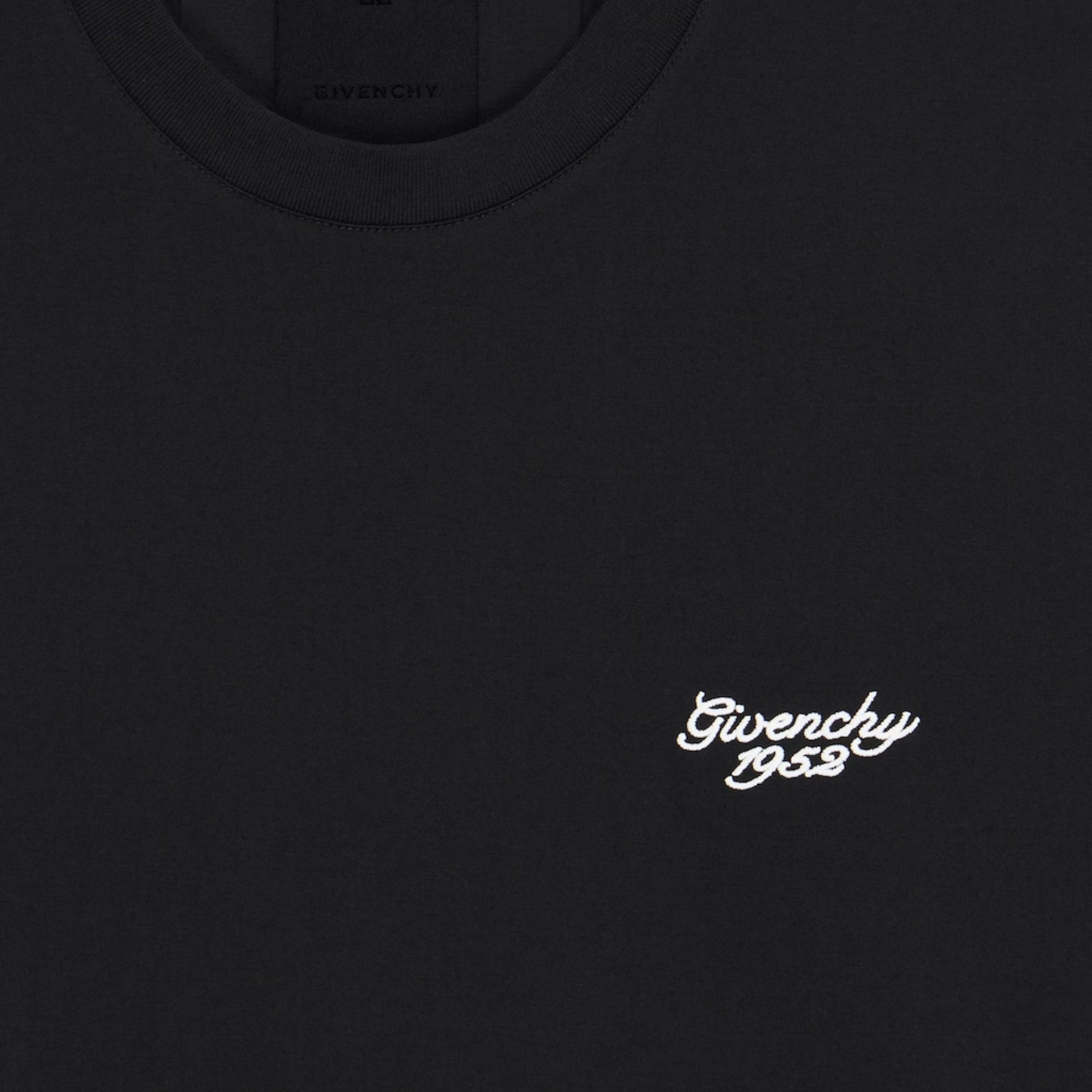 Givenchy T-Shirt Logo 1952 Black