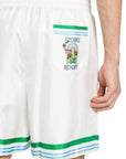 Casablanca Shorts Le Jeu Colore White