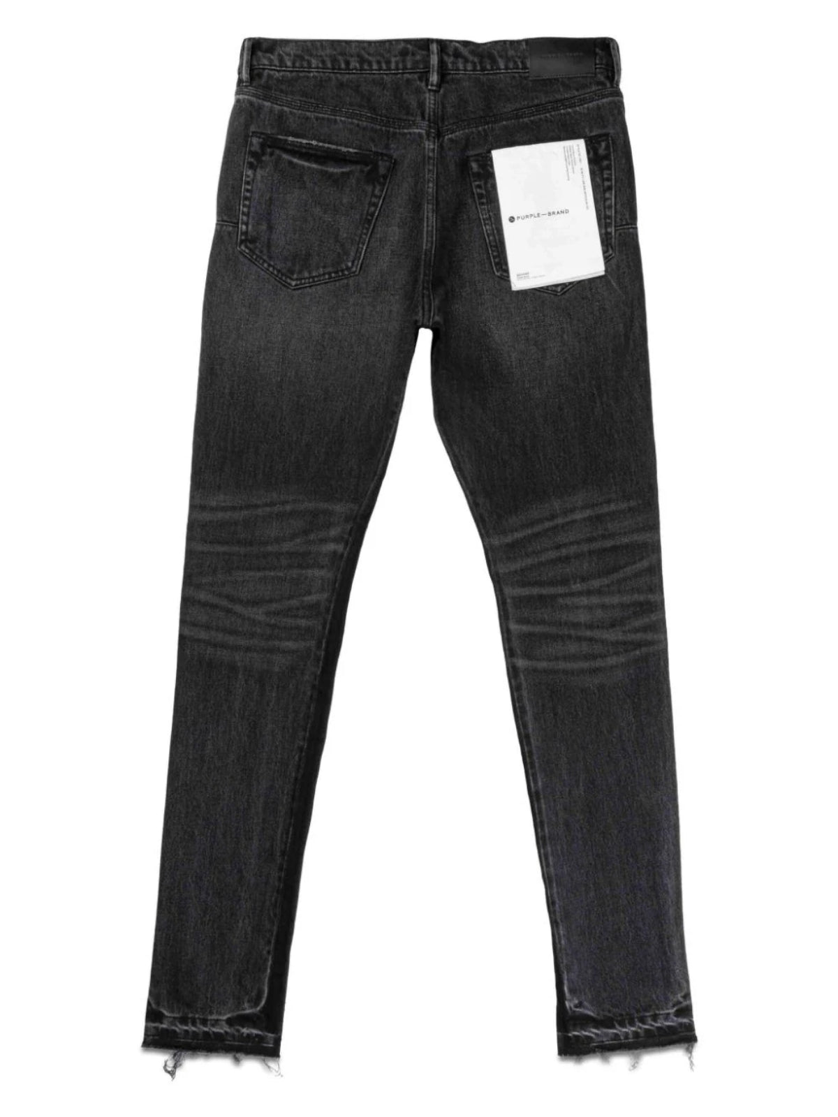 Purple Jeans Shadow Inseam Black