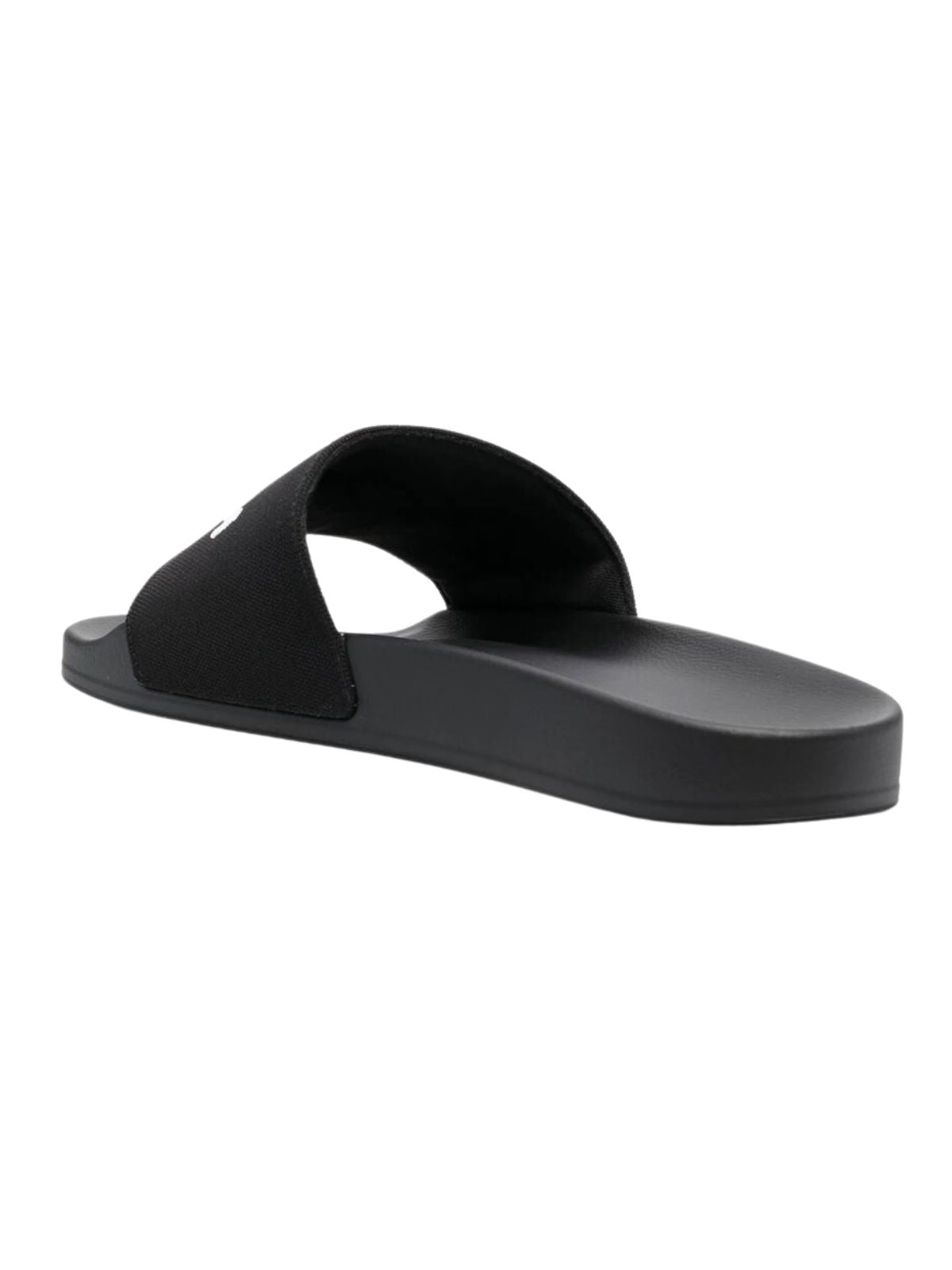 Balenciaga Slide Logo Black - 2