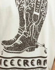 Ice-Cream T-Shirt Boots Cream