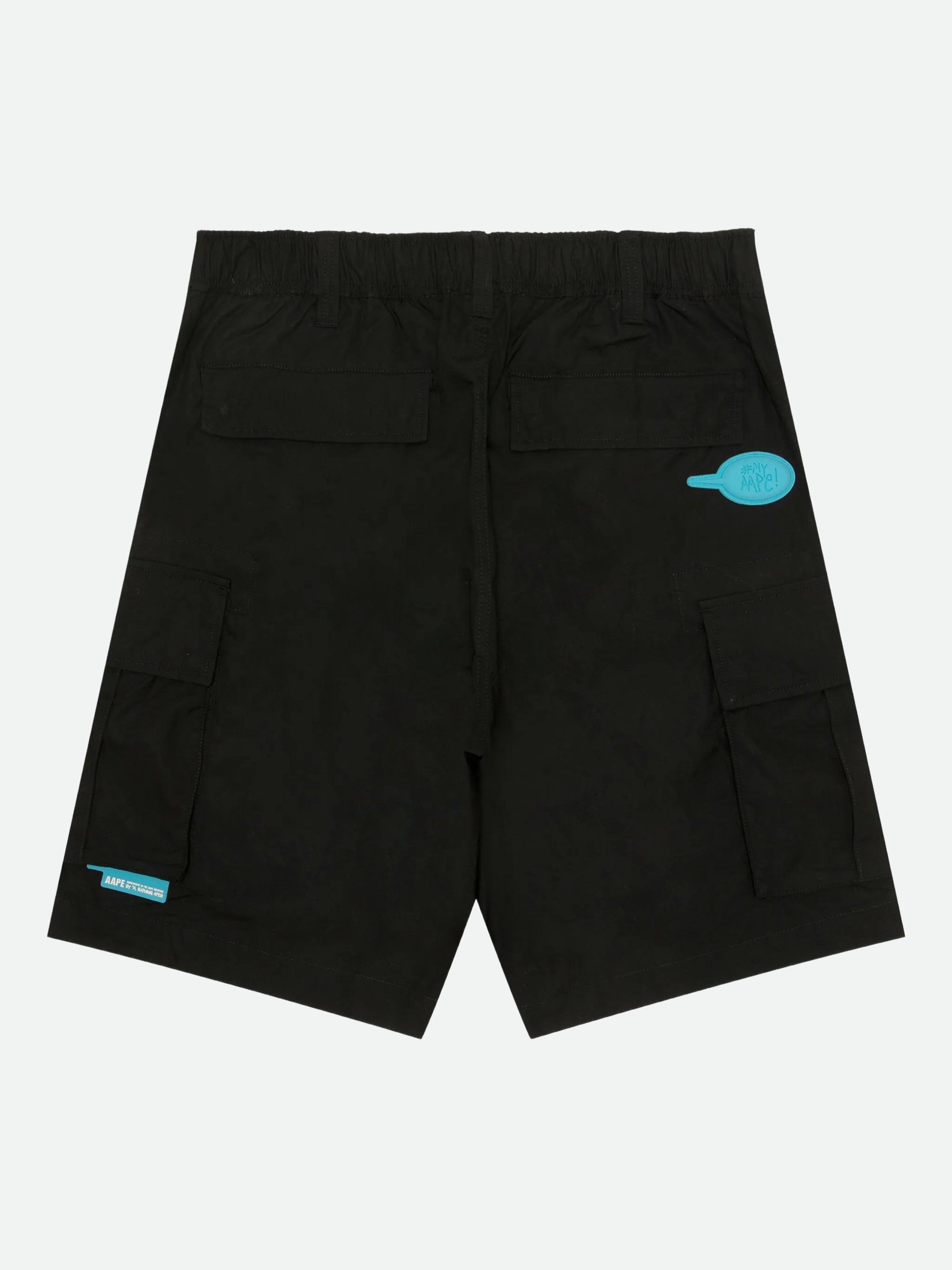 Aape Shorts Logo Black-AL Capone Premium