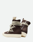 Rick Owens Sneaker Denim Megalace Dark Dust-Milk