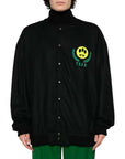 Barrow Jacket Button Down Team Logo Black