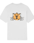 Kenzo T-Shirt Happy Tiger Oversized  Off White