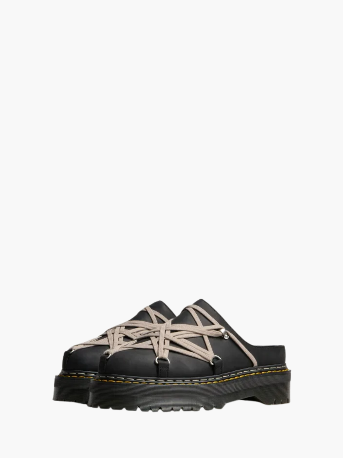 Rick Owens Derby Quad Sole Black