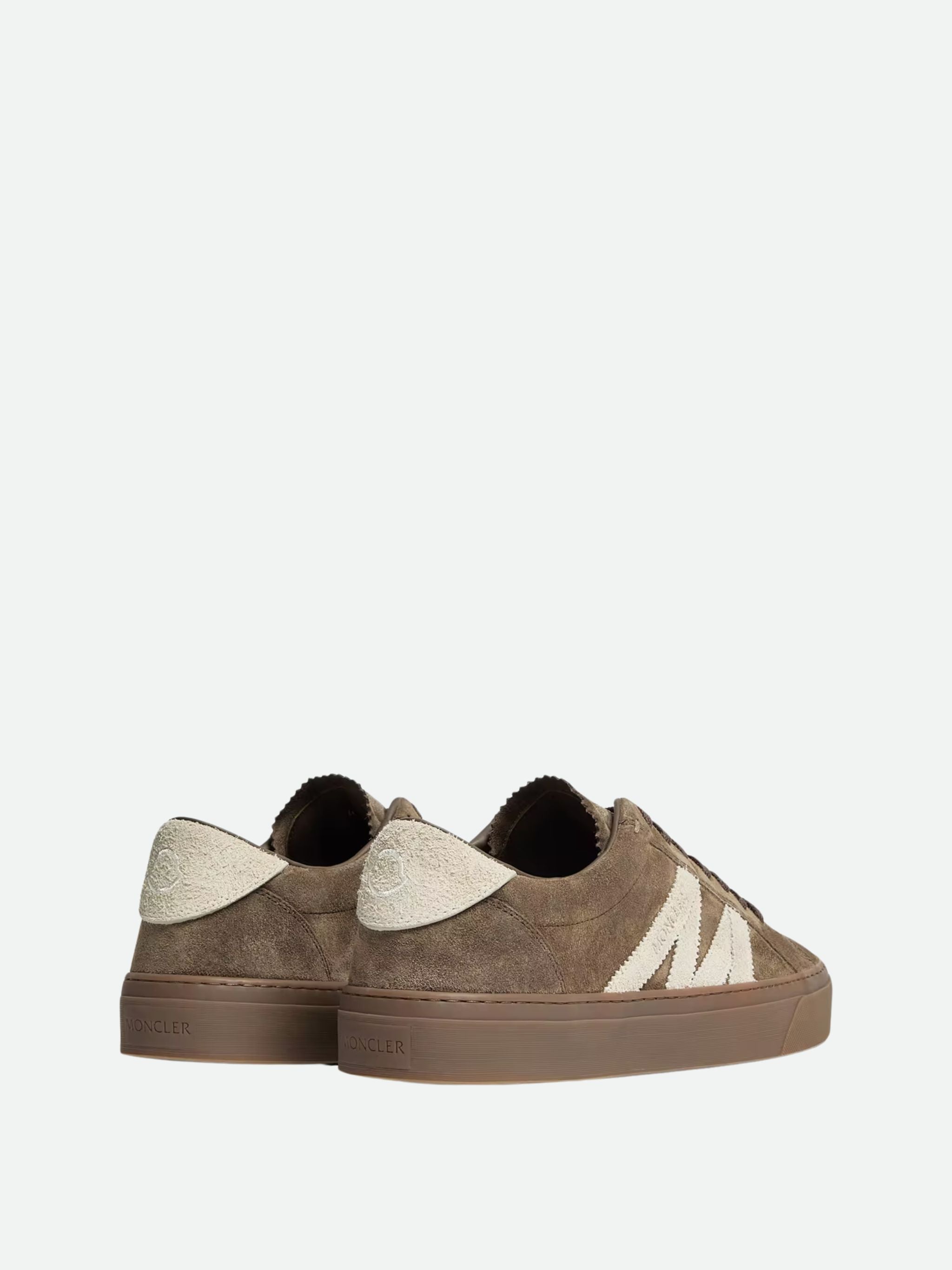 Moncler MS65 Monaco2 Low Top Sneakers Dark Olive - AL Capone Premium