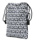 Moncler Bag Drawstring Mono Blue-White - 2