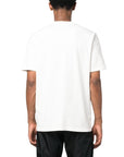 Moncler T-Shirt Patch Logo White - 2