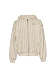 Karl Kani Jacket Ziczac With Hood Off-White