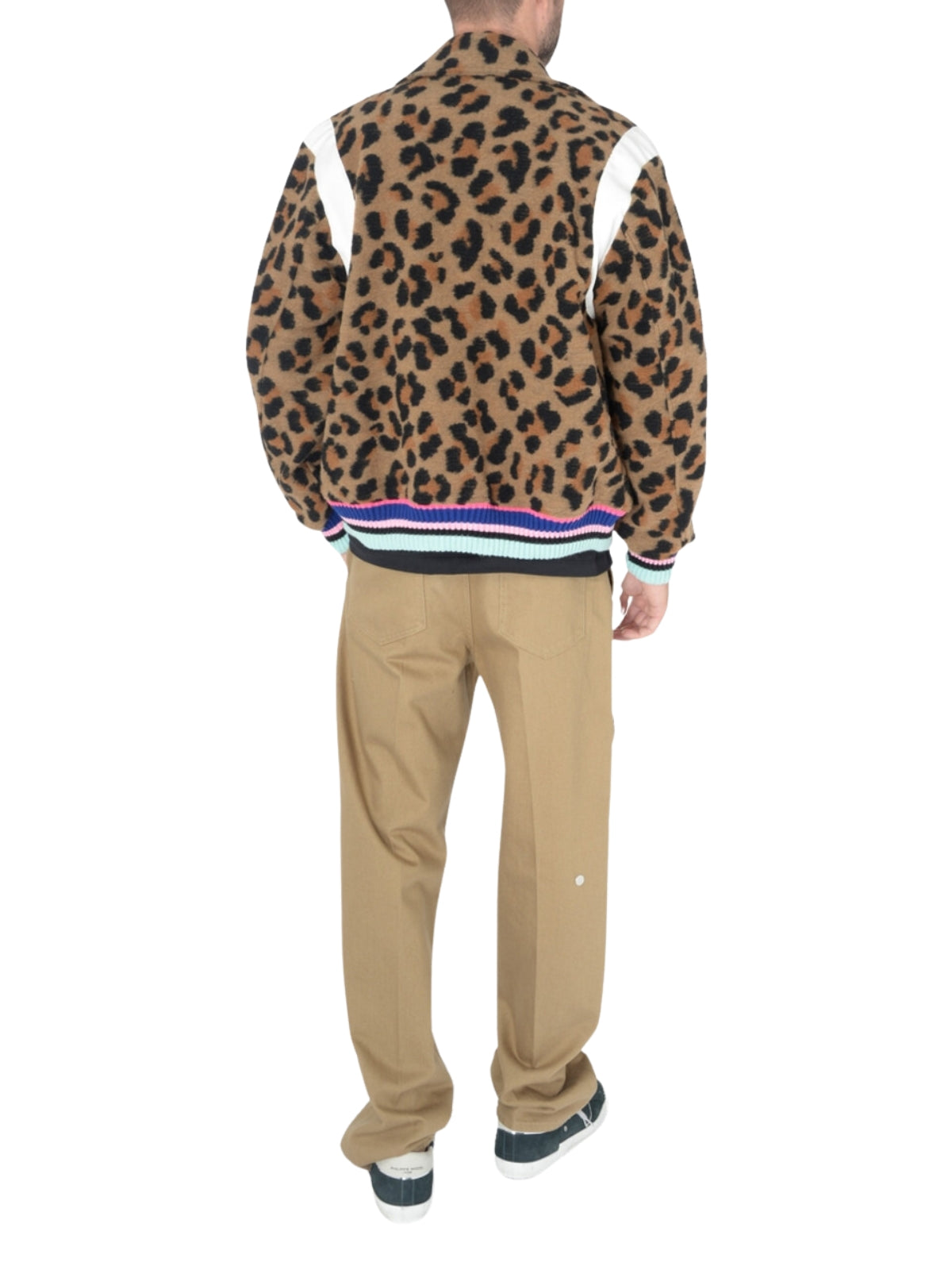 Barrow Jacket Leopard Print Eucalyptus