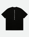 Aape T-Shirt Now Neck Logo Black-AL Capone Premium