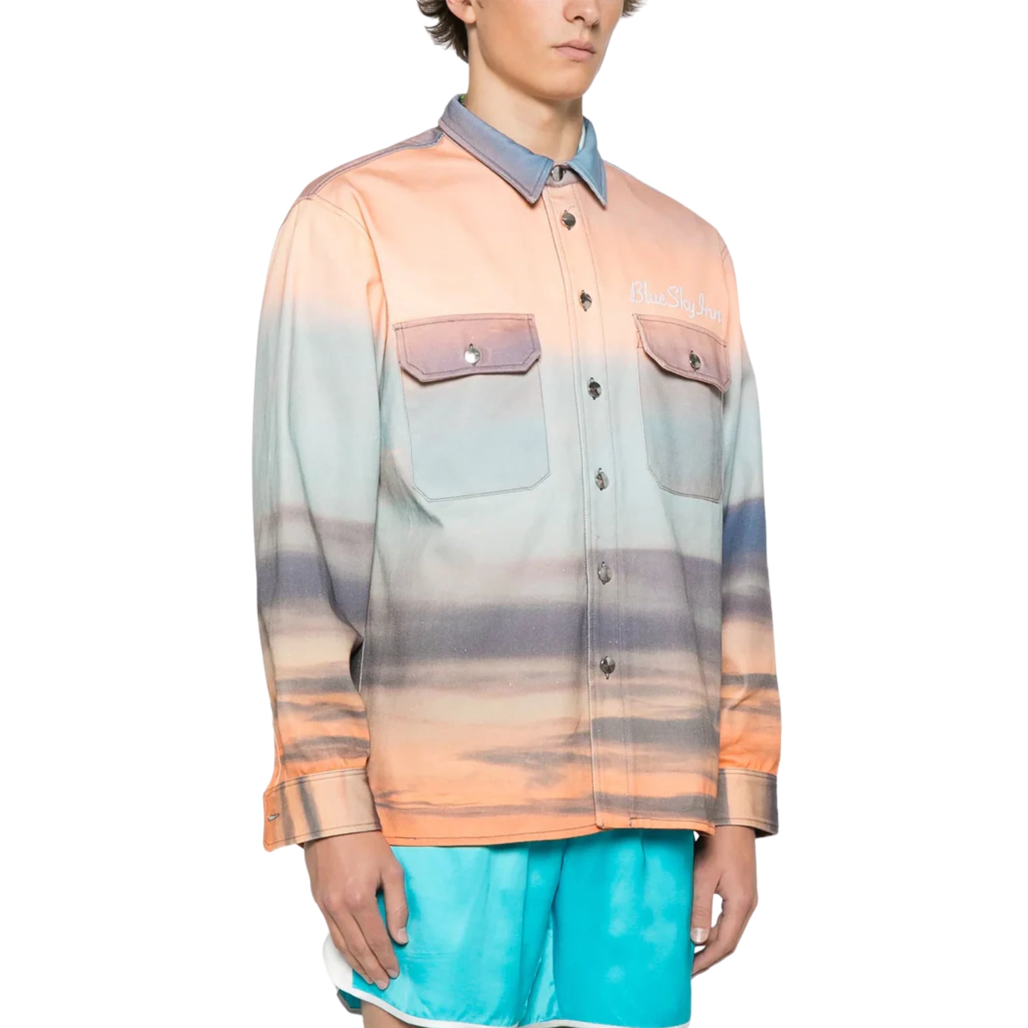 Blue Sky Inn Jacket Sunrise Clouds Multi Colour