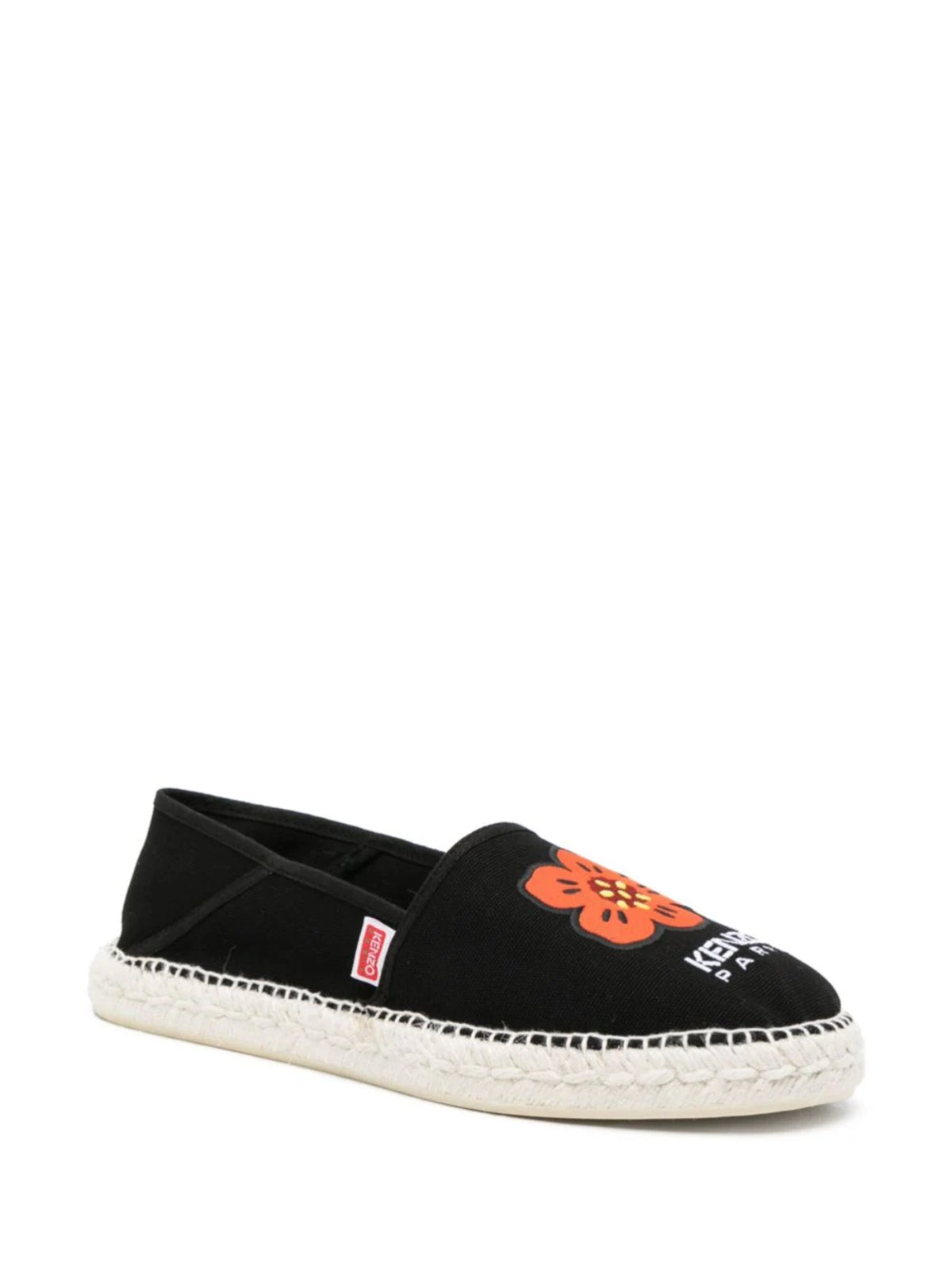 Kenzo Sneaker Espadrille Tiger Logo Black