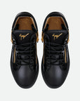 Zanotti Sneakers Uomo Snk Middle Birel Vague Nero