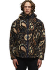 Drole De Monsieur Jacket Fleece Paisley Pattern Multi Colour