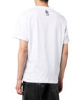 Gcds T-Shirt Reflective Print Logo White