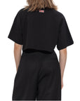 Kenzo T-Shirt X Futura 2000 Cropped Black