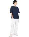 Casablanca T-Shirt Greek Temple Patch Navy
