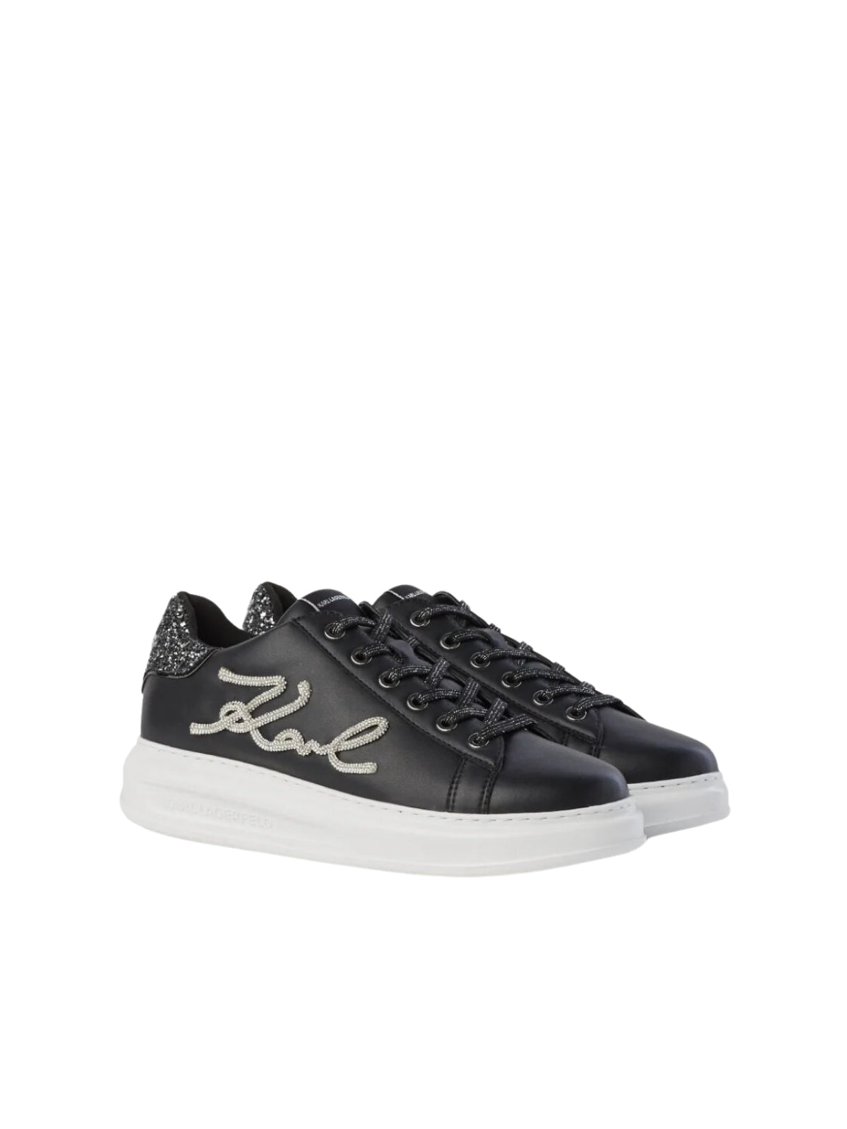 Karl Lagerfeld Sneaker Ladies Kapri Signia Black-Silver