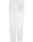 Purple Jeans Jacquard Monogram White