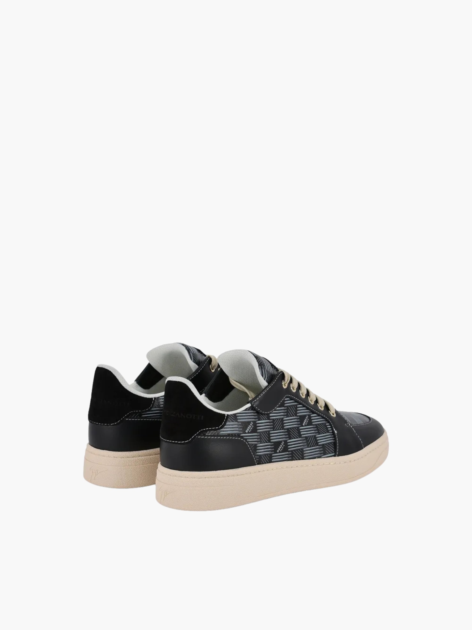 Giuseppe Zanotti Sneakers Z76 3d Checkered Black
