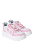 Chiara Ferragni Sneaker Cfs20 School Leather White-Pink