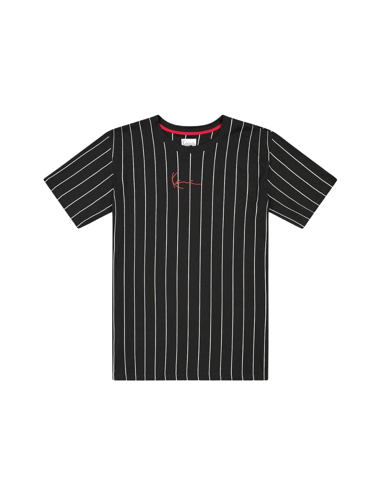 Karl Kani T-Shirt Pinstripe Black