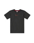 Karl Kani T-Shirt Pinstripe Black