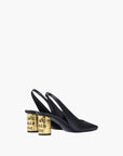 Givenchy Heel GH6 Slingback 85Mm Black