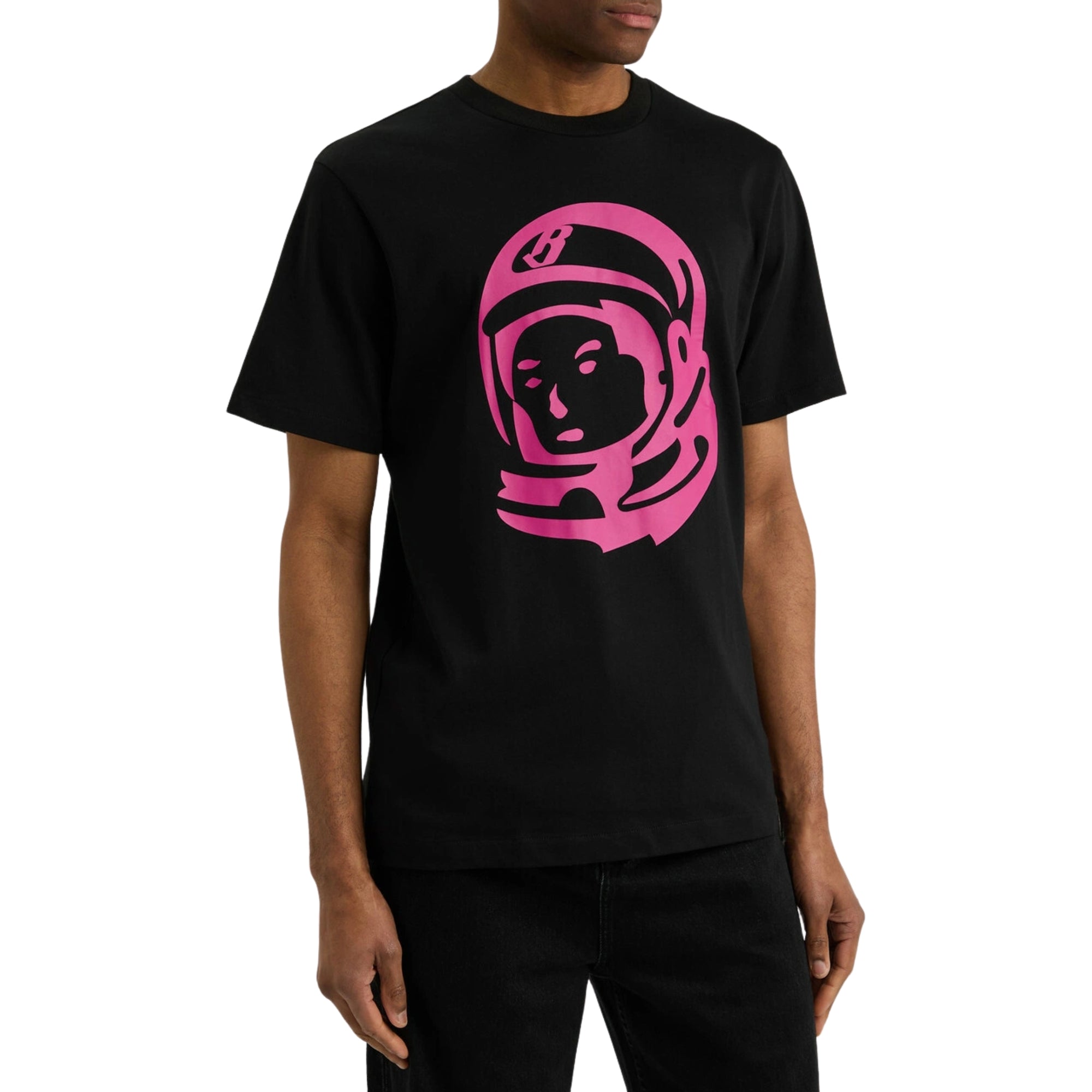 Billionaire Boys Club T-Shirt Astro Helmet Black-Pink