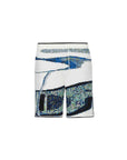 Mcm Shorts Ocean Knit Allover Print