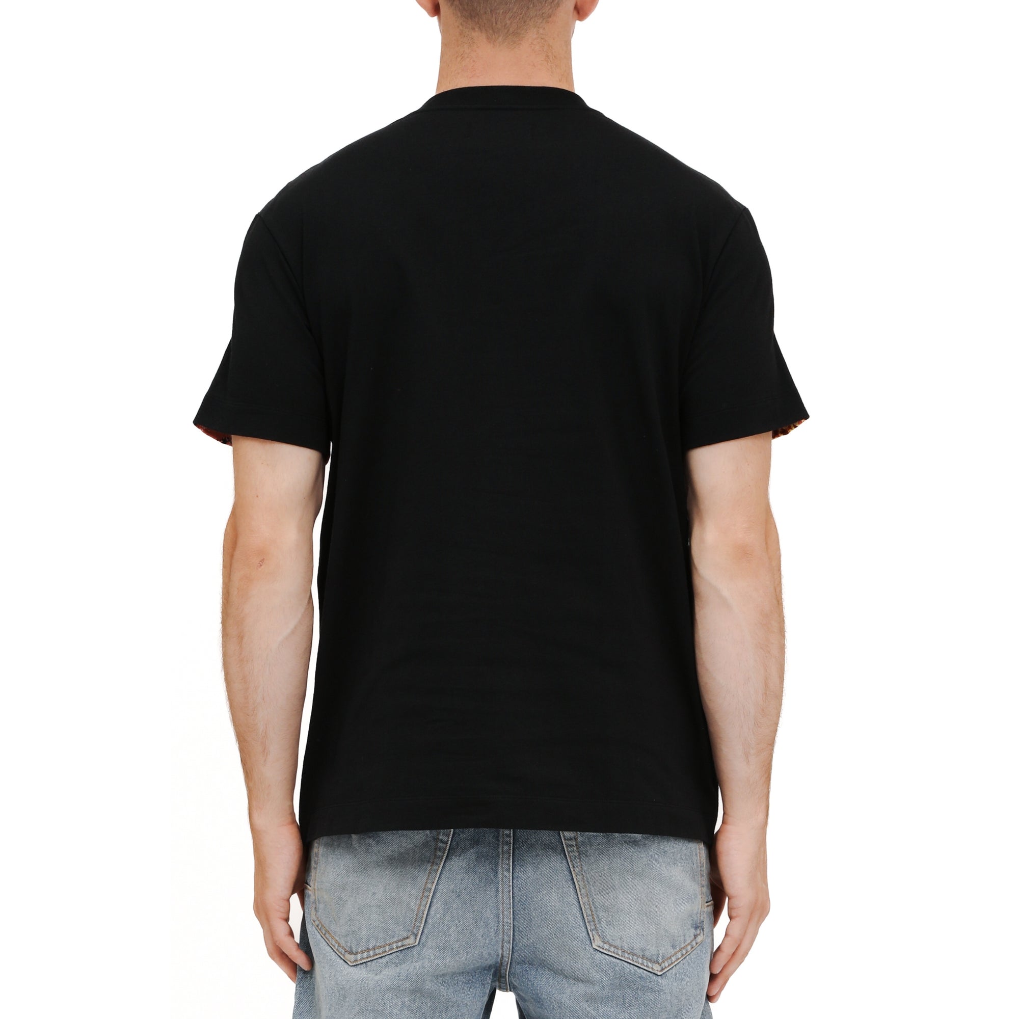 Purple T-Shirt Upper Cut Black