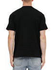 Purple T-Shirt Upper Cut Black
