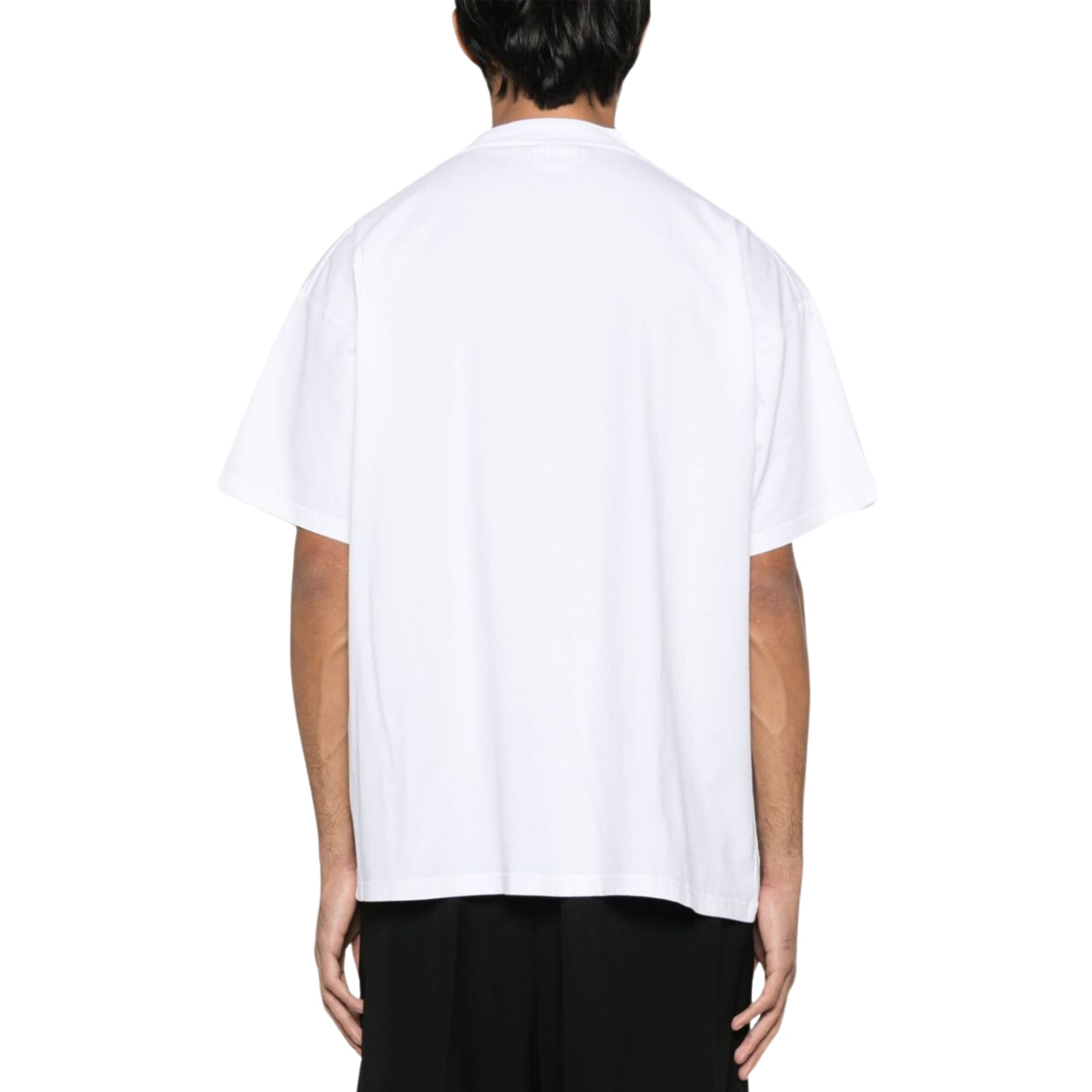 Vetements T-Shirt Scribbled Paris Regular White