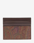 Etro Card Holder Arnica 10,5X8 Brown