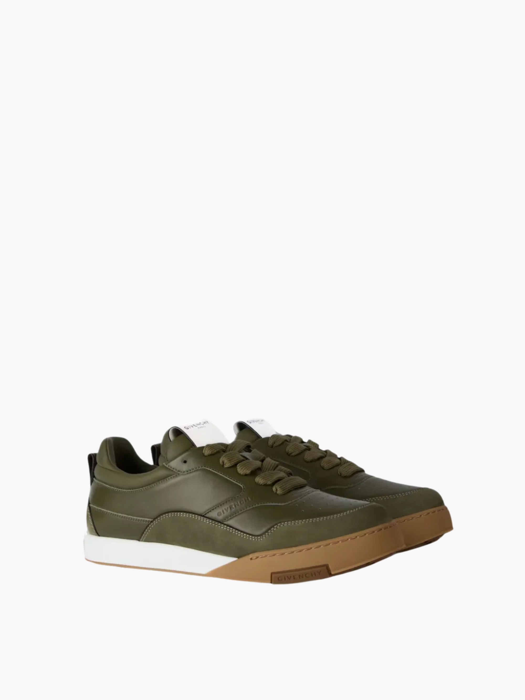 Givenchy Sneaker Gs120 White Soles Khaki