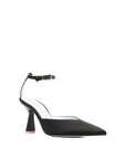 Chiara Ferragni Heel Decollete Satin Black