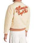 Billionaire Boys Club Jacket Astro Varsity Cream