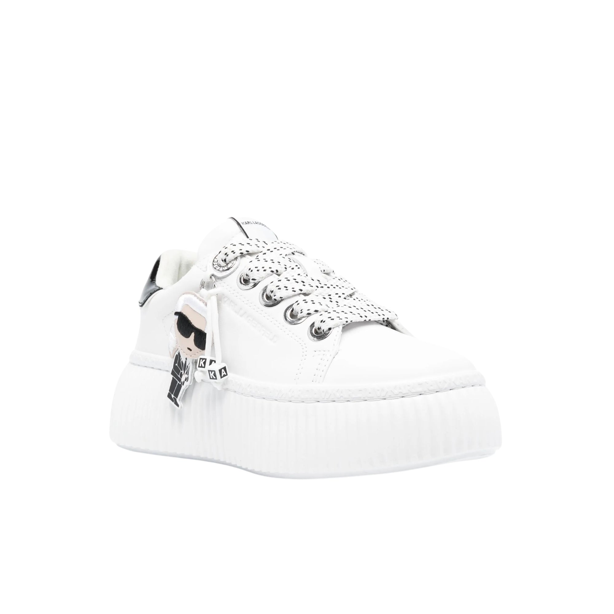 Karl Lagerfeld Sneaker Ladies Kreeper Lo Pendant White