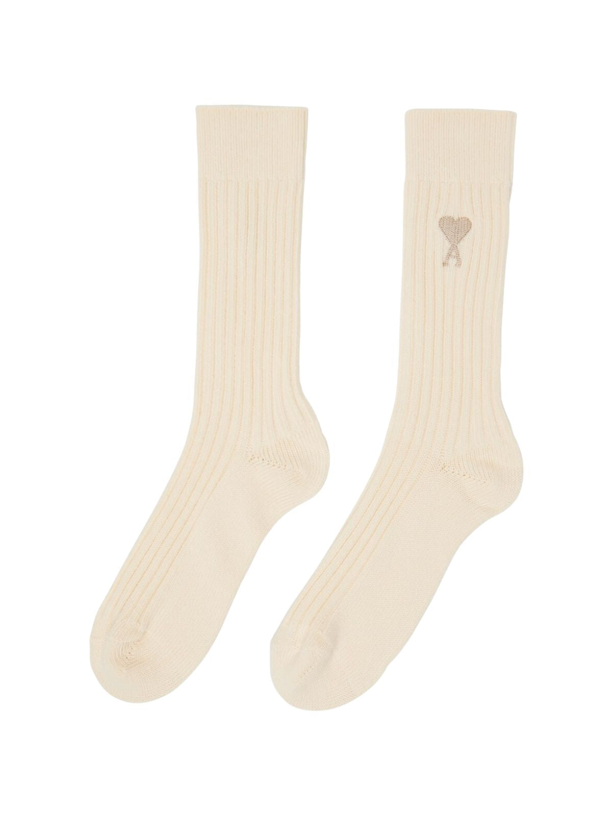 Ami Socks Logo Off-White - 2