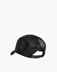 Ice Cream Cap Checker Running Dog Trucker Black