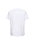 Moncler T-Shirt Centre Logo White