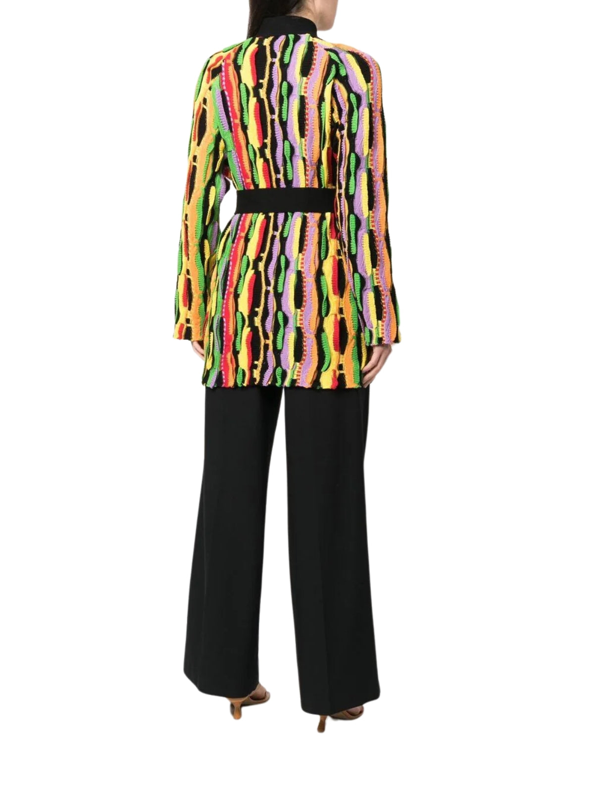 Msgm Jersey Ladies Belt Multi Colour - 2